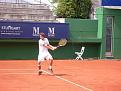 Gilles bei einer Backhand